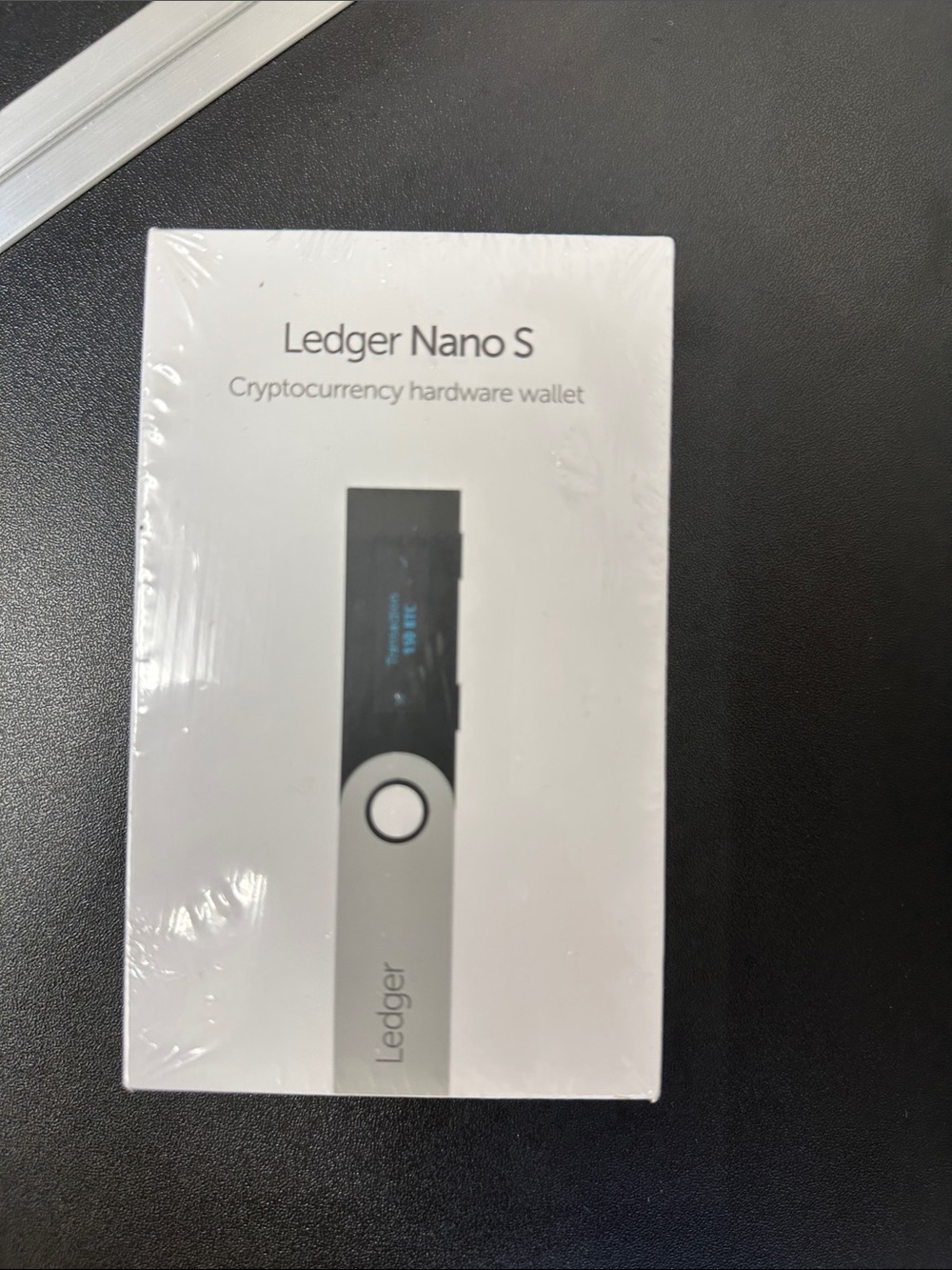 edge Ledger Nano S Hardware Wallet - White/Silver